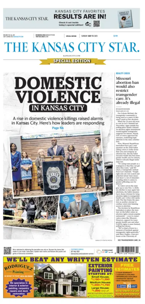 Cover of The Kansas City Star (Sunday)