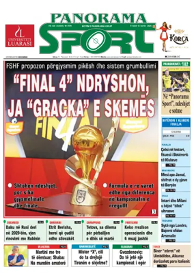 Cover of Panorama Sport (Albania)