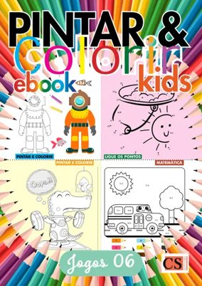 Cover of Pintar e Colorir Kids