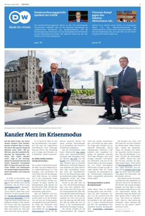 Cover of Deutsche Welle (German edition)