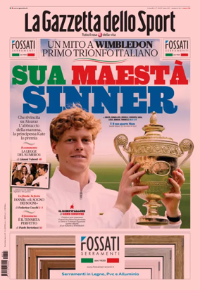 Cover of La Gazzetta dello Sport - Bologna