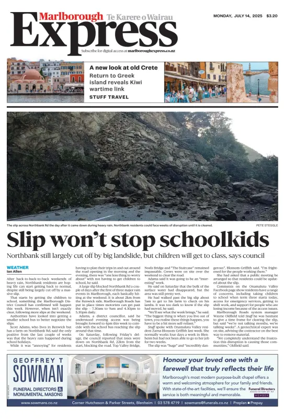 Cover of Marlborough Express