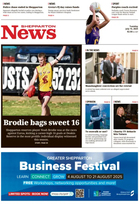 Cover of Shepparton News