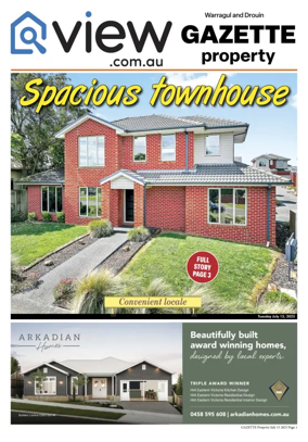 Cover of The Gazette Real Estate