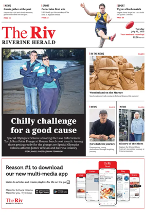 Cover of The Riverine Herald