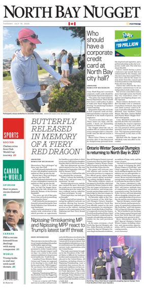 Cover of North Bay Nugget