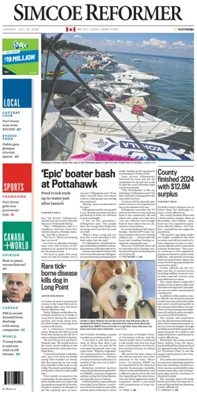 Cover of Simcoe Reformer