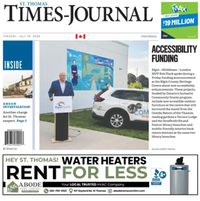 Cover of St. Thomas Times-Journal