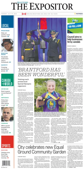 Cover of The Expositor (Brantford)