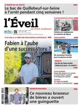 Cover of L'Éveil de Pont-Audemer