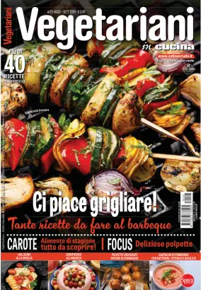 Cover of Vegetariani in Cucina
