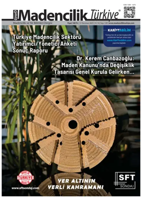 Cover of Madencilik Turkiye Dergisi