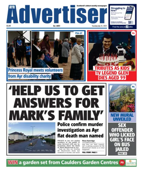 Cover of Ayr Advertiser