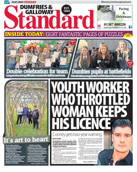 Cover of Dumfries & Galloway Standard