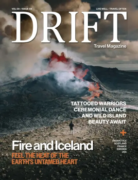 Cover of DRIFT Travel magazine