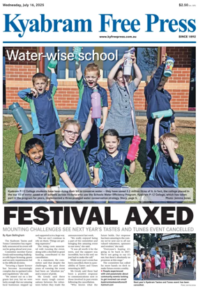 Cover of Kyabram Free Press
