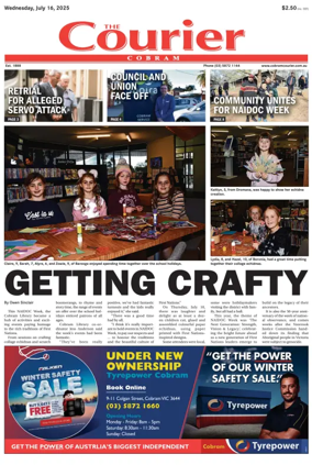 Cover of The Cobram Courier