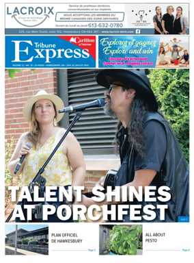 Cover of Tribune Express