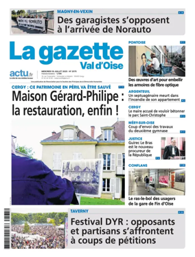 Cover of La Gazette Val d'Oise
