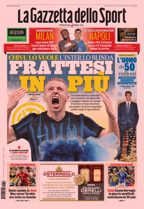 Cover of La Gazzetta dello Sport - Bologna