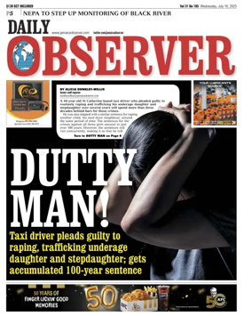 Cover of Daily Observer (Jamaica)