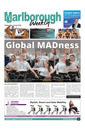 Cover of Marlborough Weekly