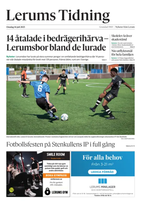 Cover of Lerums Tidning