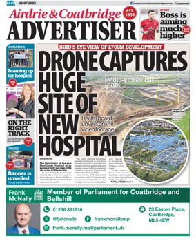 Cover of Airdrie & Coatbridge Advertiser