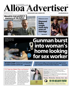 Cover of Alloa Advertiser