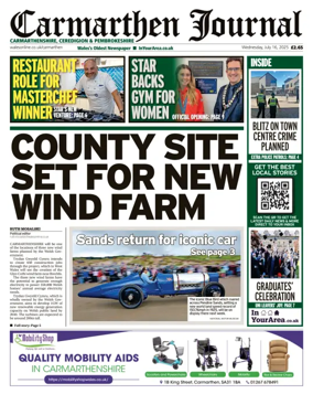 Cover of Carmarthen Journal