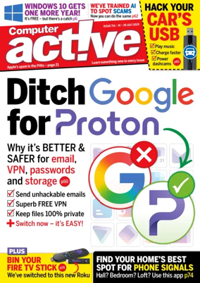 Cover of Computer Active (UK)