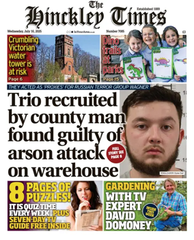 Cover of Hinckley Times