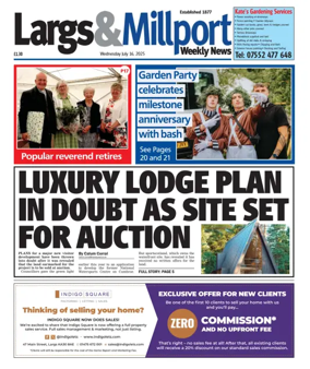 Cover of Largs & Millport Weekly News