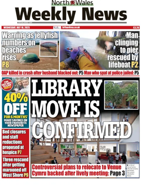 Cover of North Wales Weekly News