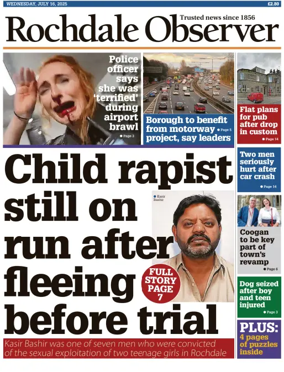 Cover of Rochdale Observer