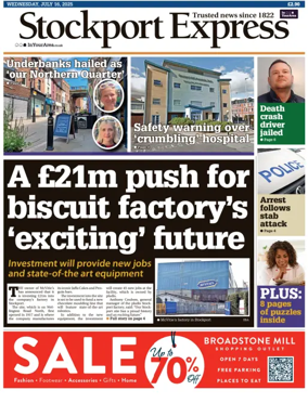 Cover of Stockport Express