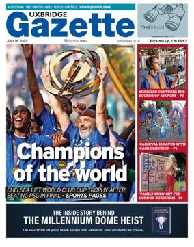 Cover of Uxbridge Gazette