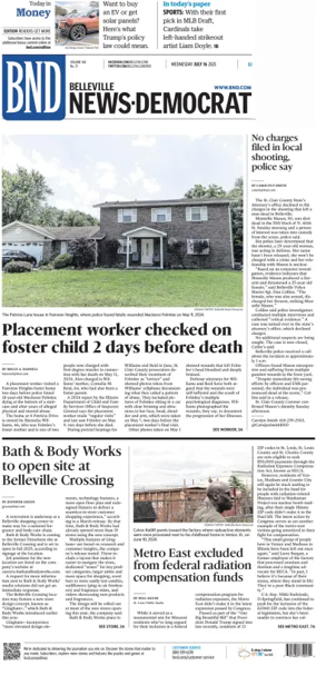 Cover of Belleville News-Democrat