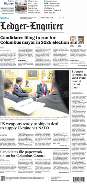 Cover of Ledger-Enquirer