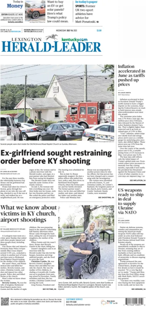 Cover of Lexington Herald-Leader