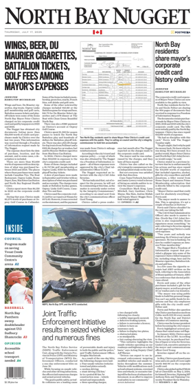 Cover of North Bay Nugget