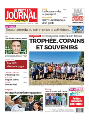 Cover of Le Petit Journal - L'hebdo local de l'Aveyron