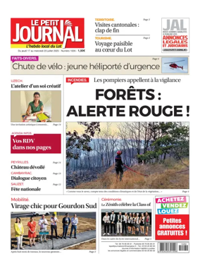 Cover of Le Petit Journal - L'hebdo local du Lot