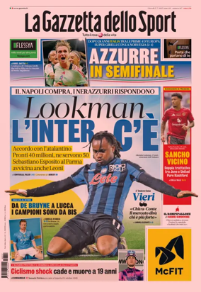 Cover of La Gazzetta dello Sport - Bologna