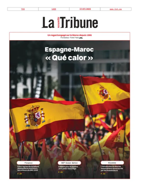 Cover of La Nouvelle Tribune