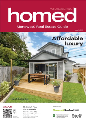 Cover of Homed Manawatu Standard
