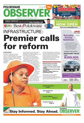 Cover of Polokwane Observer