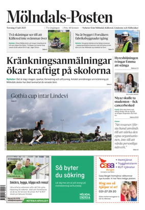 Cover of Mölndals-Posten