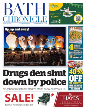Cover of Bath Chronicle