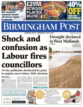 Cover of Birmingham Post